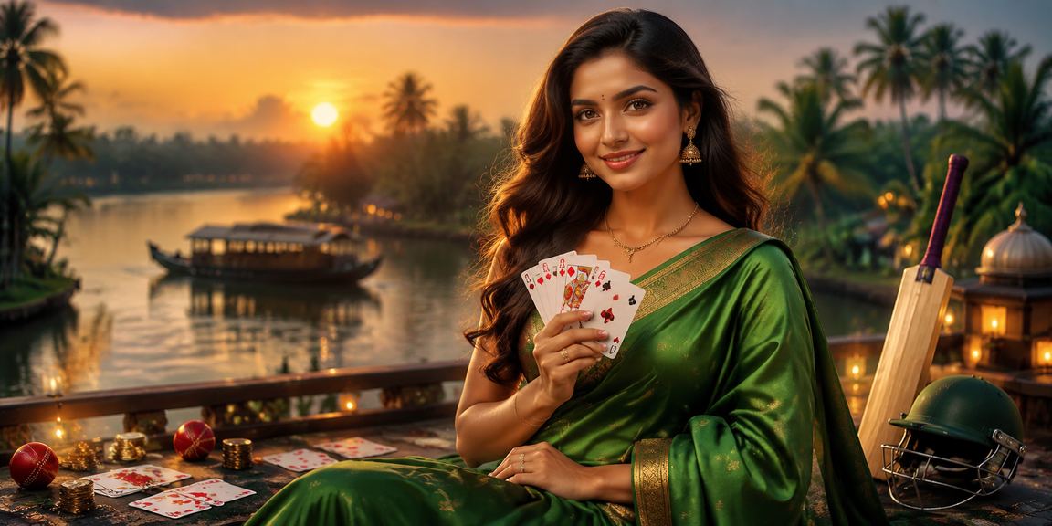 A festive slot game themed around Kerala's backwaters and local culture